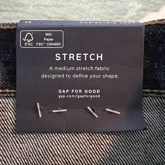 Gap Best Girlfriend Jeans in Dark Indigo size 34 - Picture 8 of 11